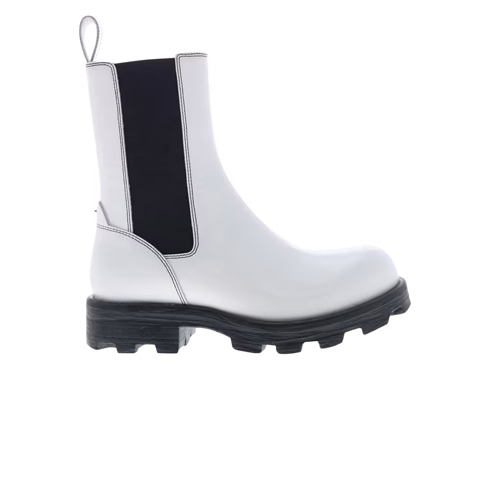 Diesel Women's D-Hammer CH Boot Bright White Black