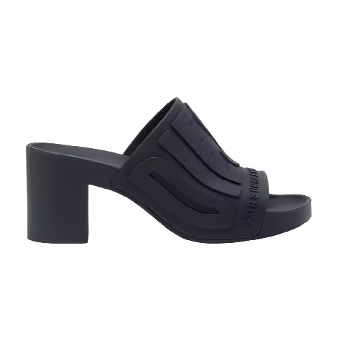 Diesel Wmns Sa-Pamela H Heeled Rubber Pool Slide 'Black'