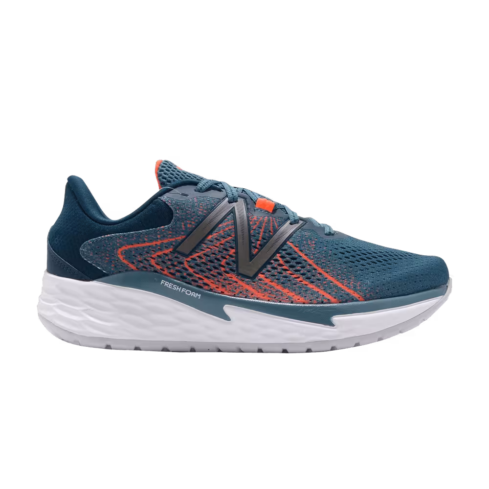New Balance Fresh Foam Evare 4E Wide Blue Orange