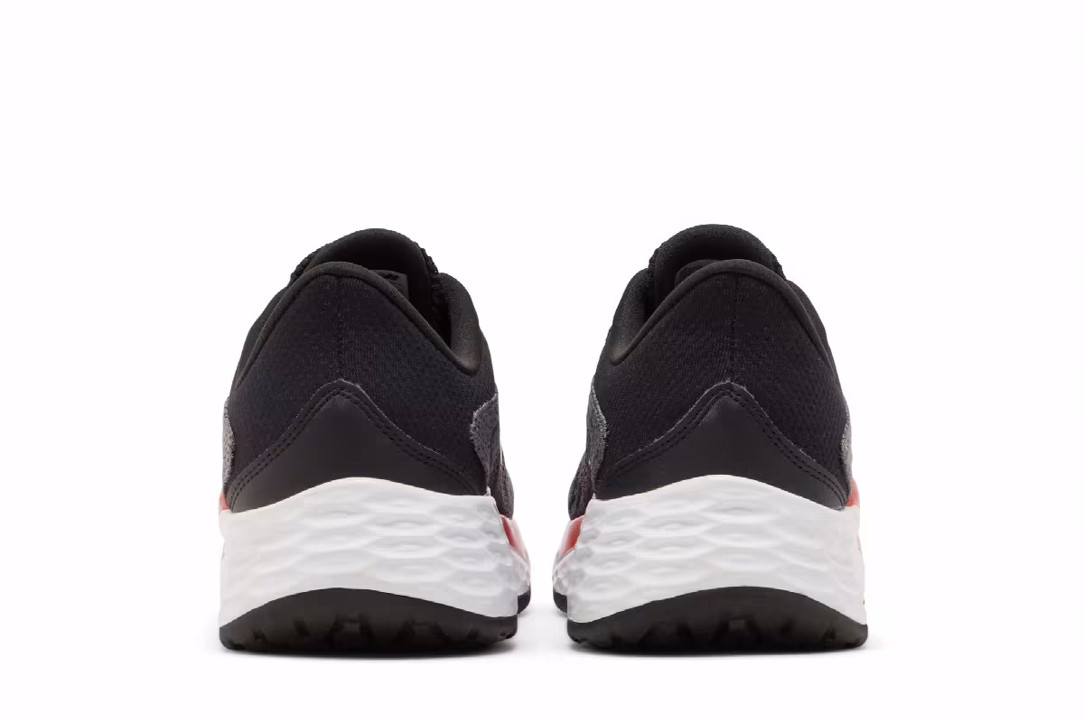 New Balance Fresh Foam Evare 4E Wide Dark Grey Team Red, view 7