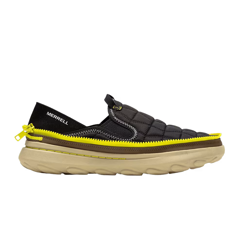 Merrell Hut Moc 2 Packable Black Hi Viz