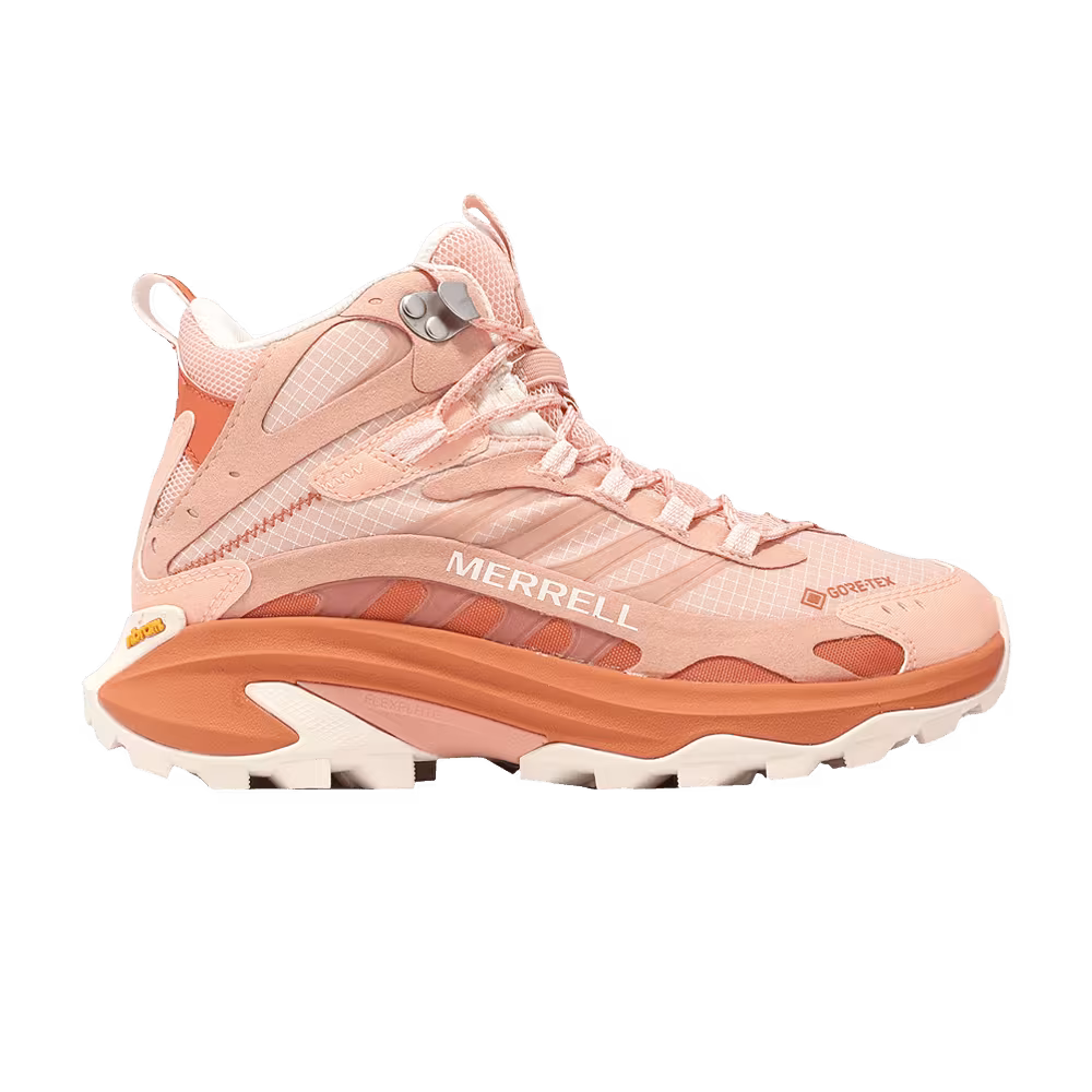 Merrell Women's Moab Speed 2 Mid GORE-TEX Peach