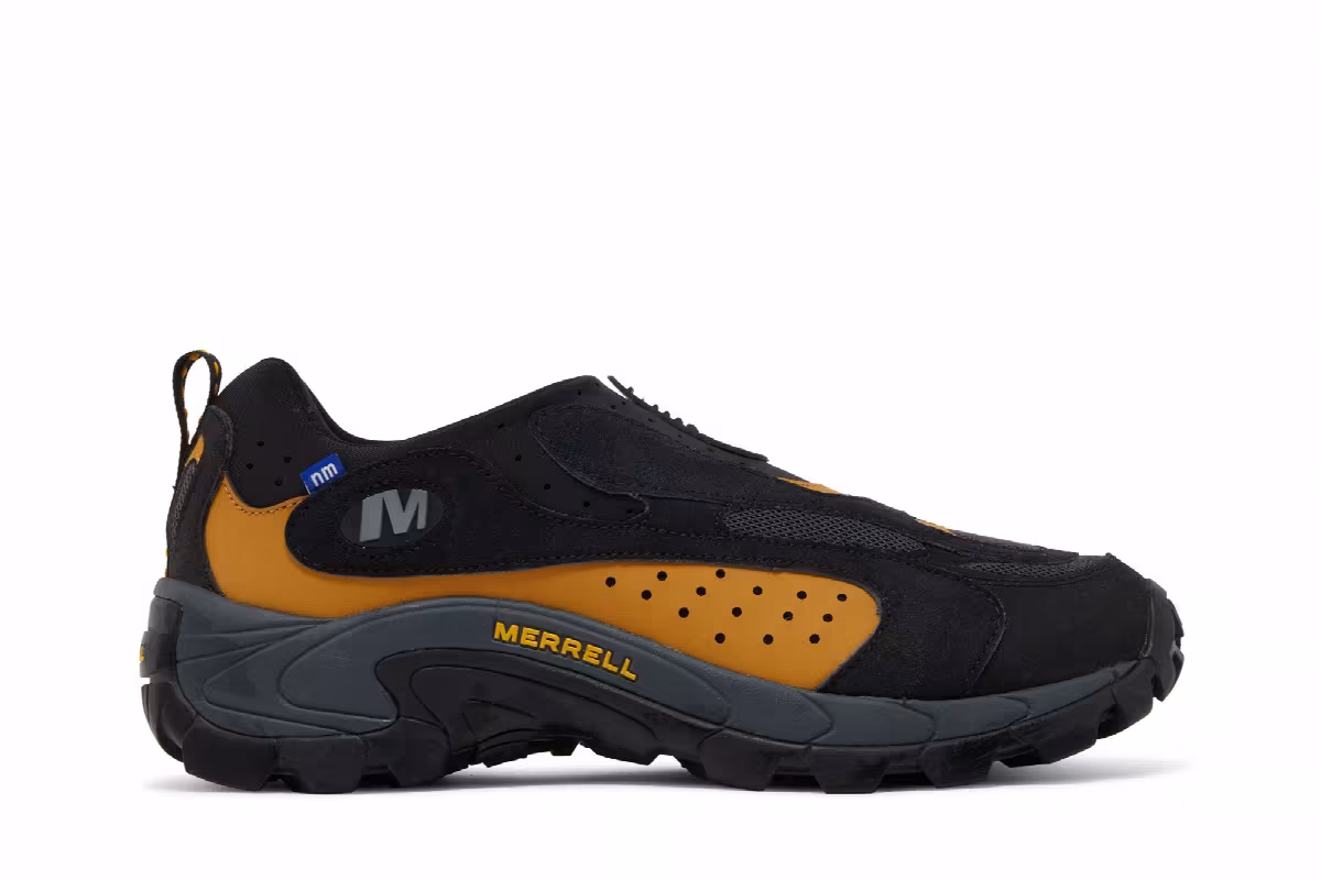 Merrell Nicole McLaughlin x Women's Moc Speed Streak Evo 1TRL Black Amber, view 2