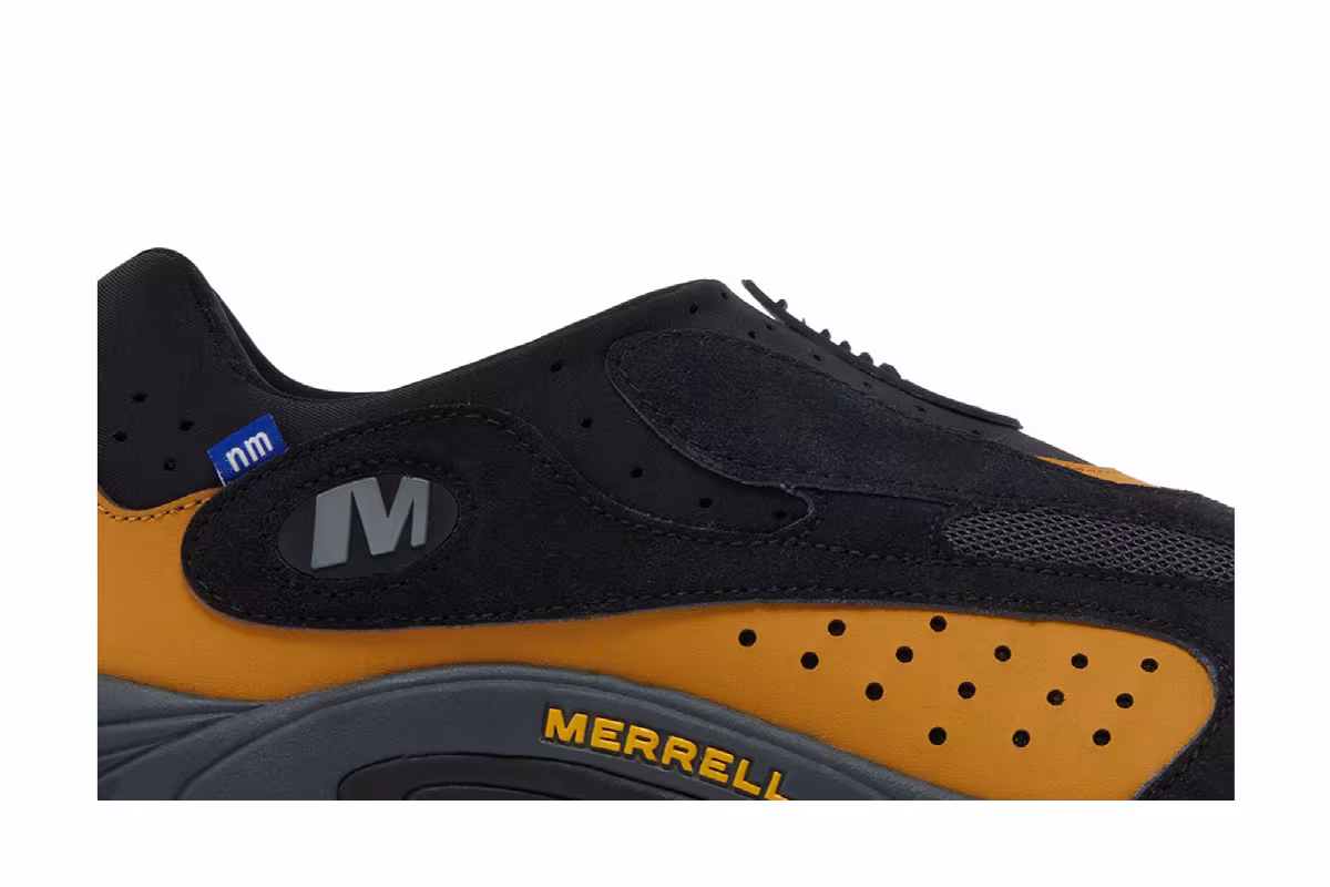 Merrell Nicole McLaughlin x Women's Moc Speed Streak Evo 1TRL Black Amber, view 3