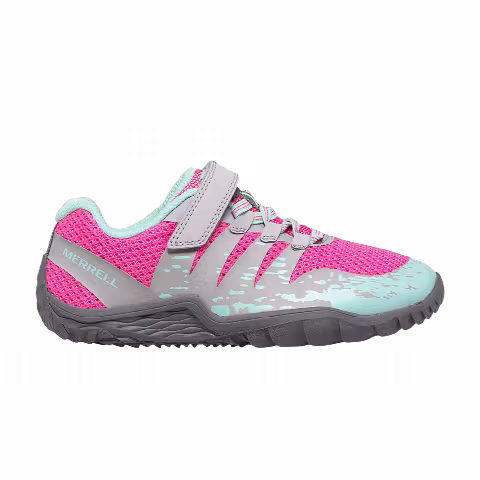 Merrell Trail Glove 5 A/C Big Kid 'Grey Hot Pink'