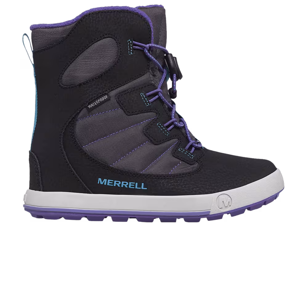 Merrell Snow Bank 4.0 Big Kid Black Purple