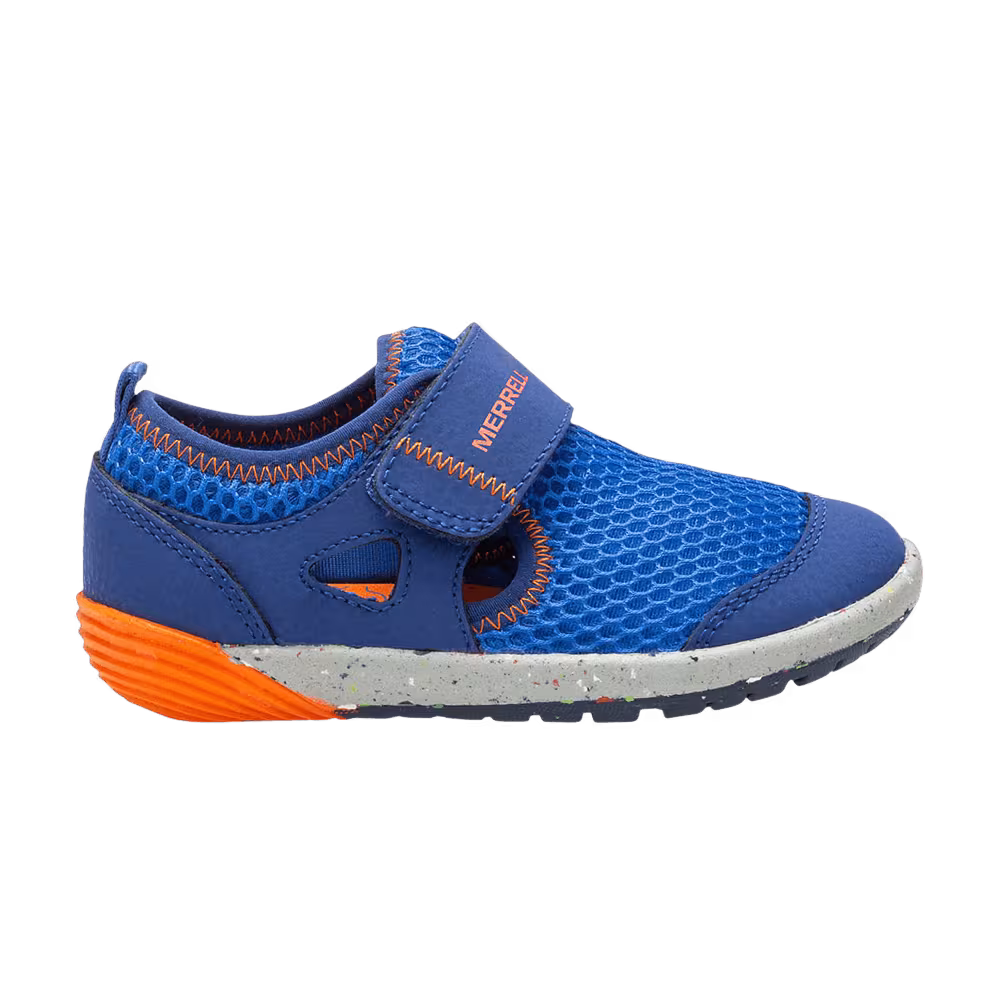 Merrell Bare Steps H2O Little Kid Blue Orange