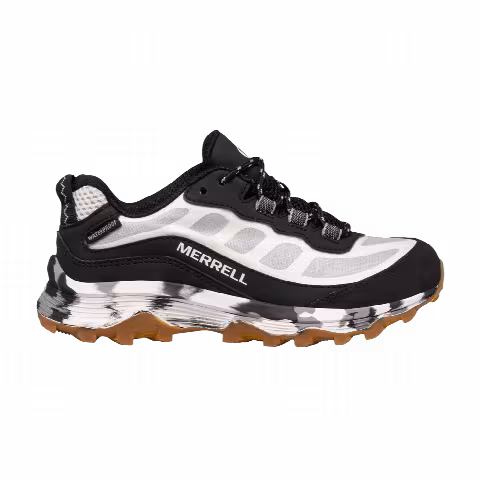 Merrell Moab Speed Low Big Kid 'Black White Gum'