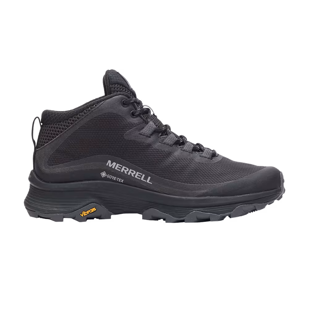 Merrell Women's Moab Speed Mid GORE-TEX Black Asphalt
