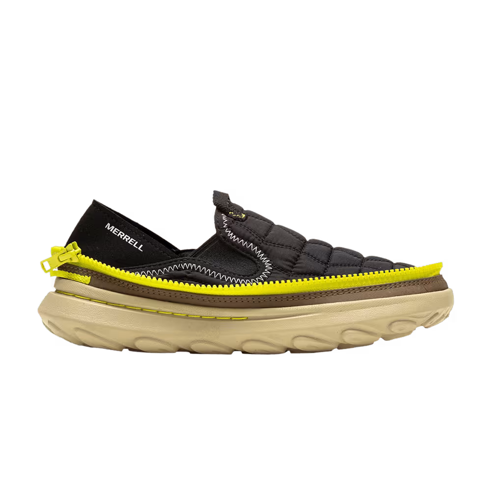 Merrell Women's Hut Moc 2 Packable Black Hi Viz