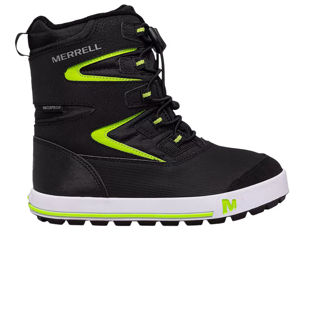 Merrell Snow Bank 3.0 Big Kid Black Green