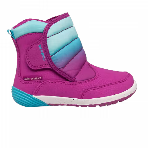 Merrell Bare Steps Puffer Little Kid 'Berry Turquoise'