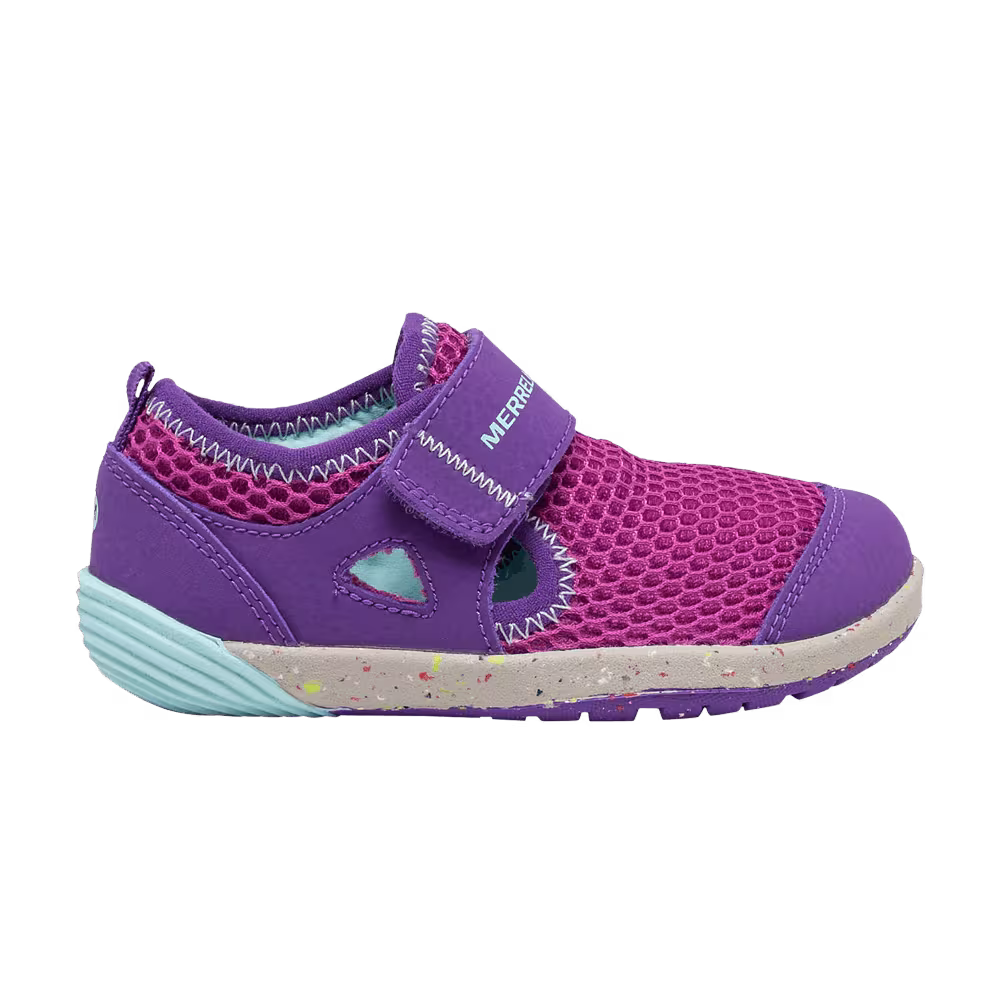 Merrell Bare Steps H2O Little Kid Purple Turquoise