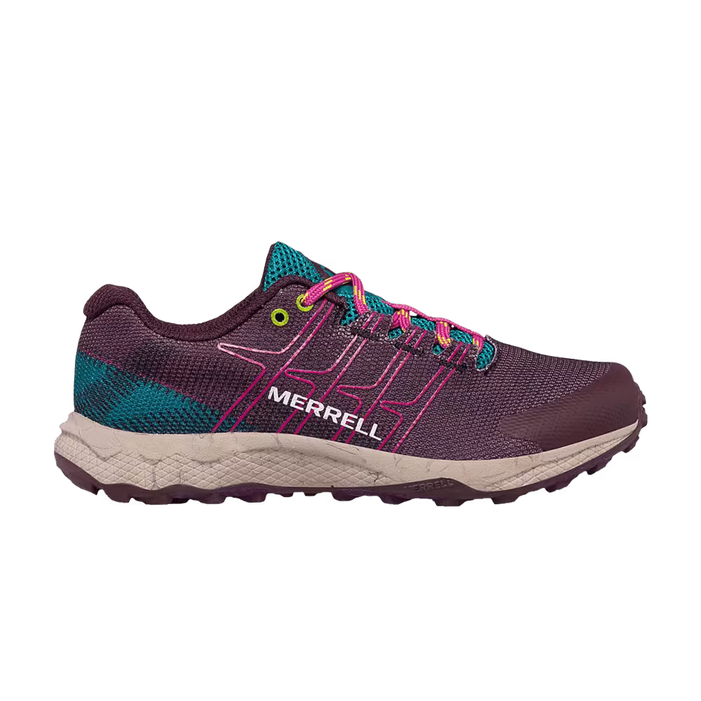 Merrell Moab Flight Low Big Kid Burgundy