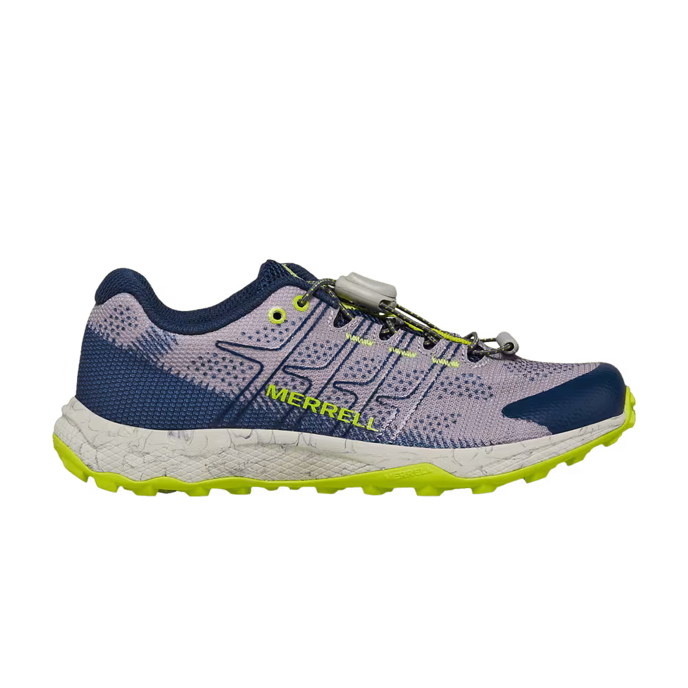 Merrell Moab Flight Low A/C Big Kid Navy Citron