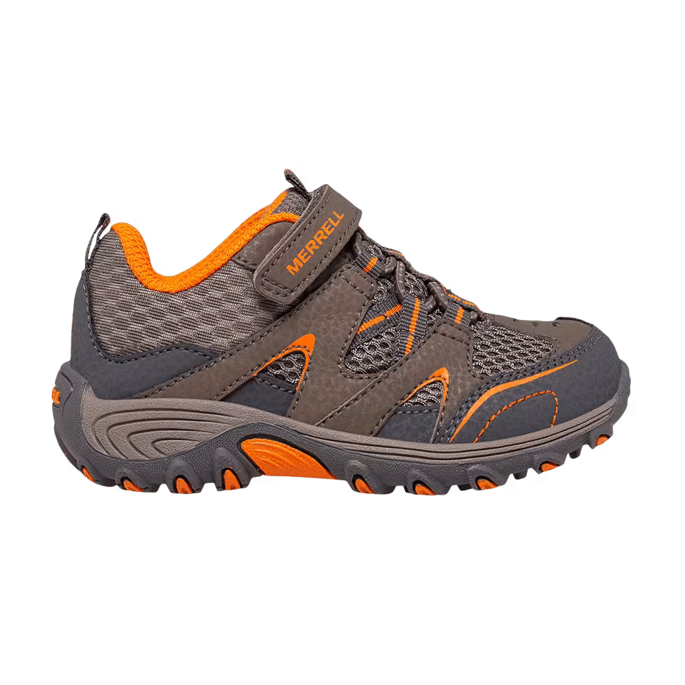 Merrell Trail Chaser Little Kid Gunsmoke Orange