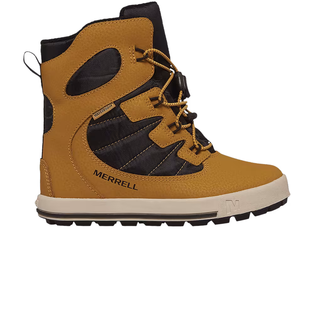Merrell Snow Bank 4.0 Big Kid Wheat Black