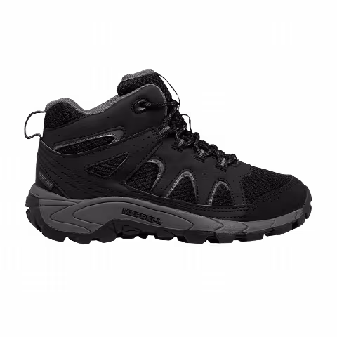 Merrell Oakcreek Mid Big Kid 'Black Grey'