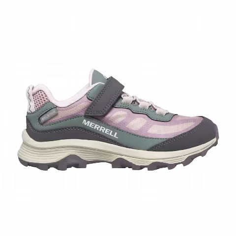 Merrell Moab Speed Low AC Big Kid 'Olive Dusty Pink'
