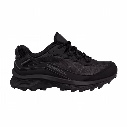 Merrell Moab Speed Low Big Kid 'Triple Black'