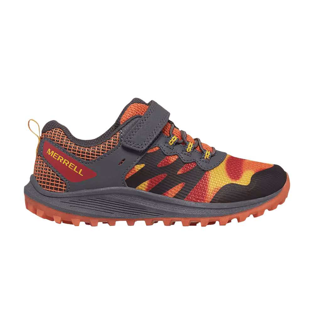 Merrell Nova 3 Big Kid Black Orange