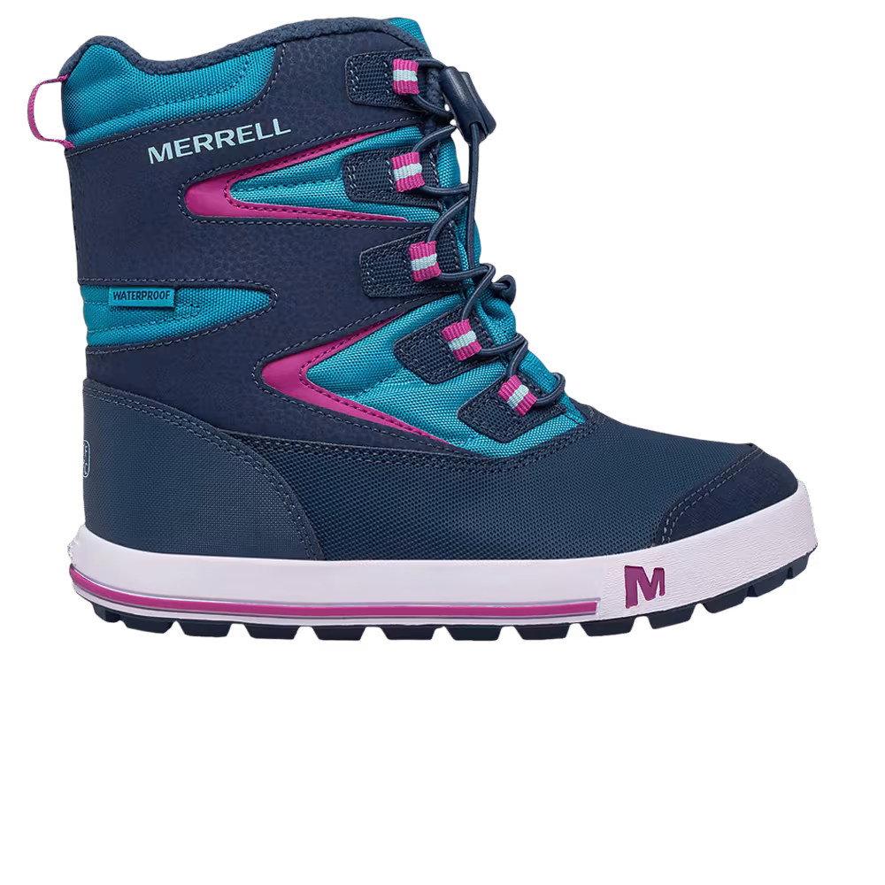 Merrell Snow Bank 3.0 Big Kid Navy Turquoise