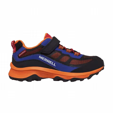 Merrell Moab Speed Low AC Big Kid 'Black Orange Blue'