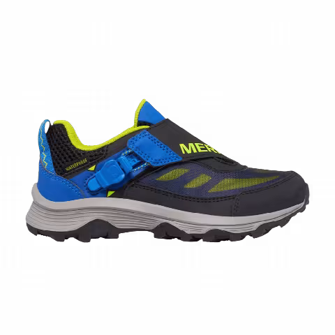 Merrell Moab Speed Low ZipTrek Big Kid 'Blue Lime