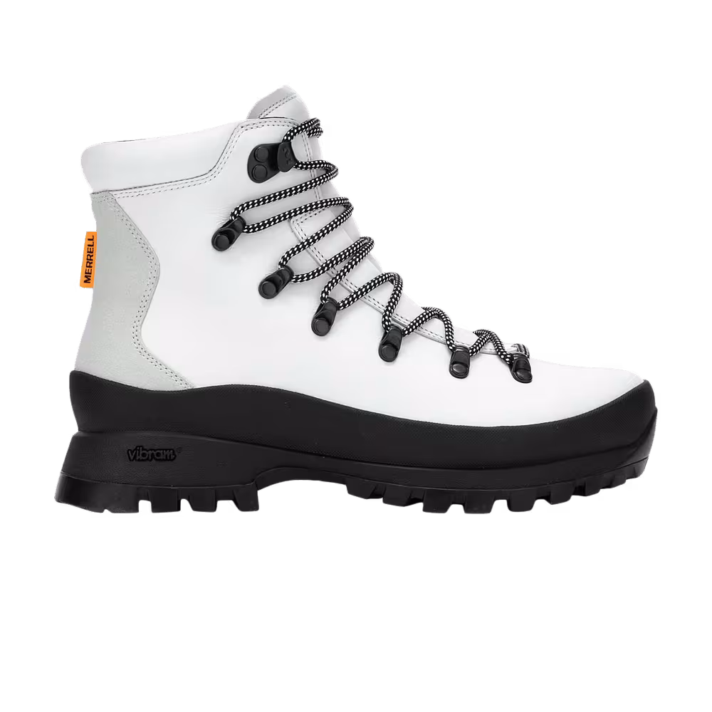 Merrell Women's Bristol Hiker Mid White Black