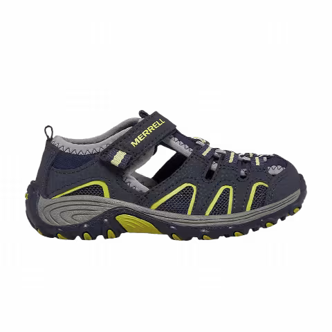 Merrell Hydro H2O Sandal Little Kid 'Navy Lime'