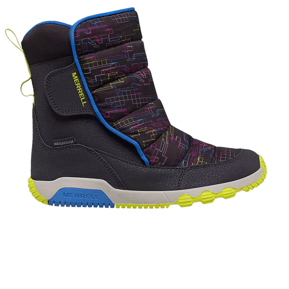 Merrell Free Roam Puffer Big Kid Carbon Multi-Color