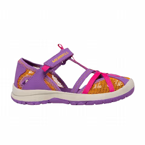 Merrell Dragonfly Sandal Big Kid 'Purple Orange'