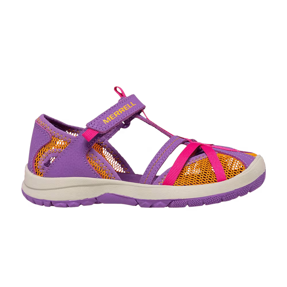 Merrell Dragonfly Sandal Big Kid Purple Orange