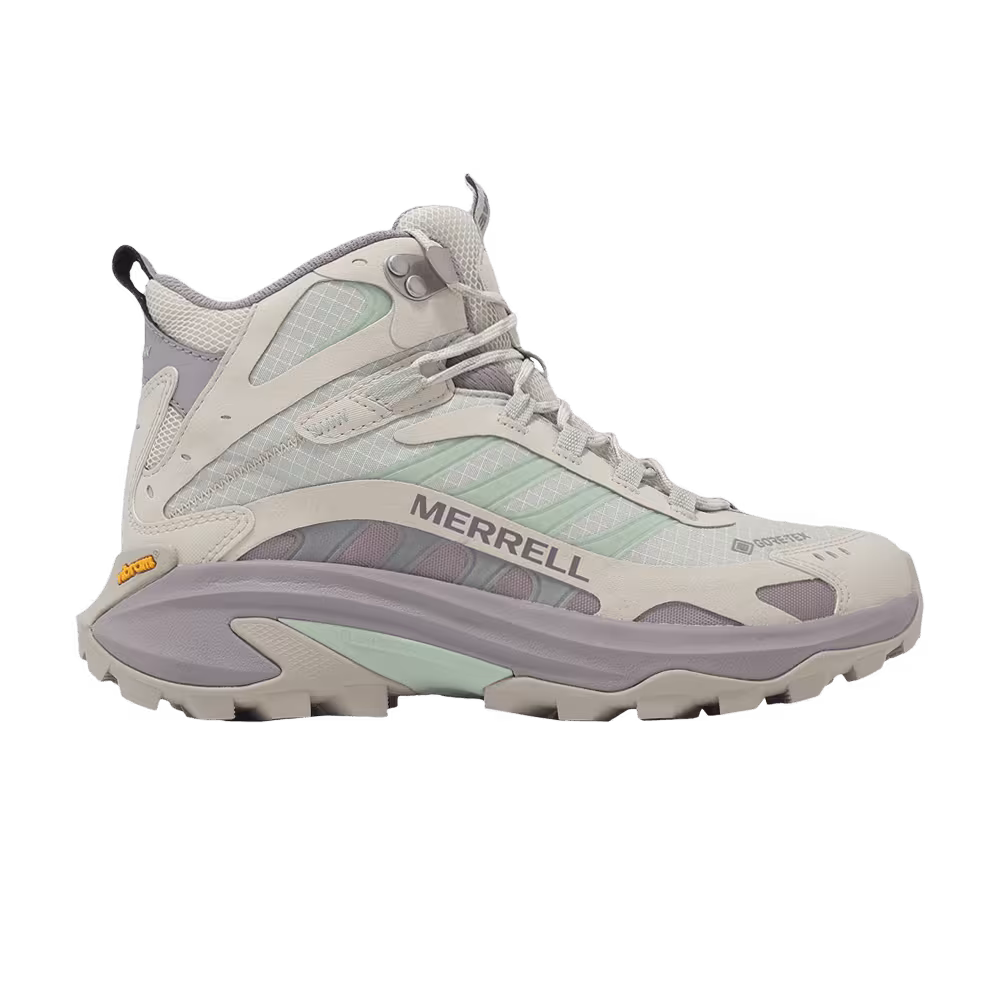 Merrell Women's Moab Speed 2 Mid GORE-TEX Greige