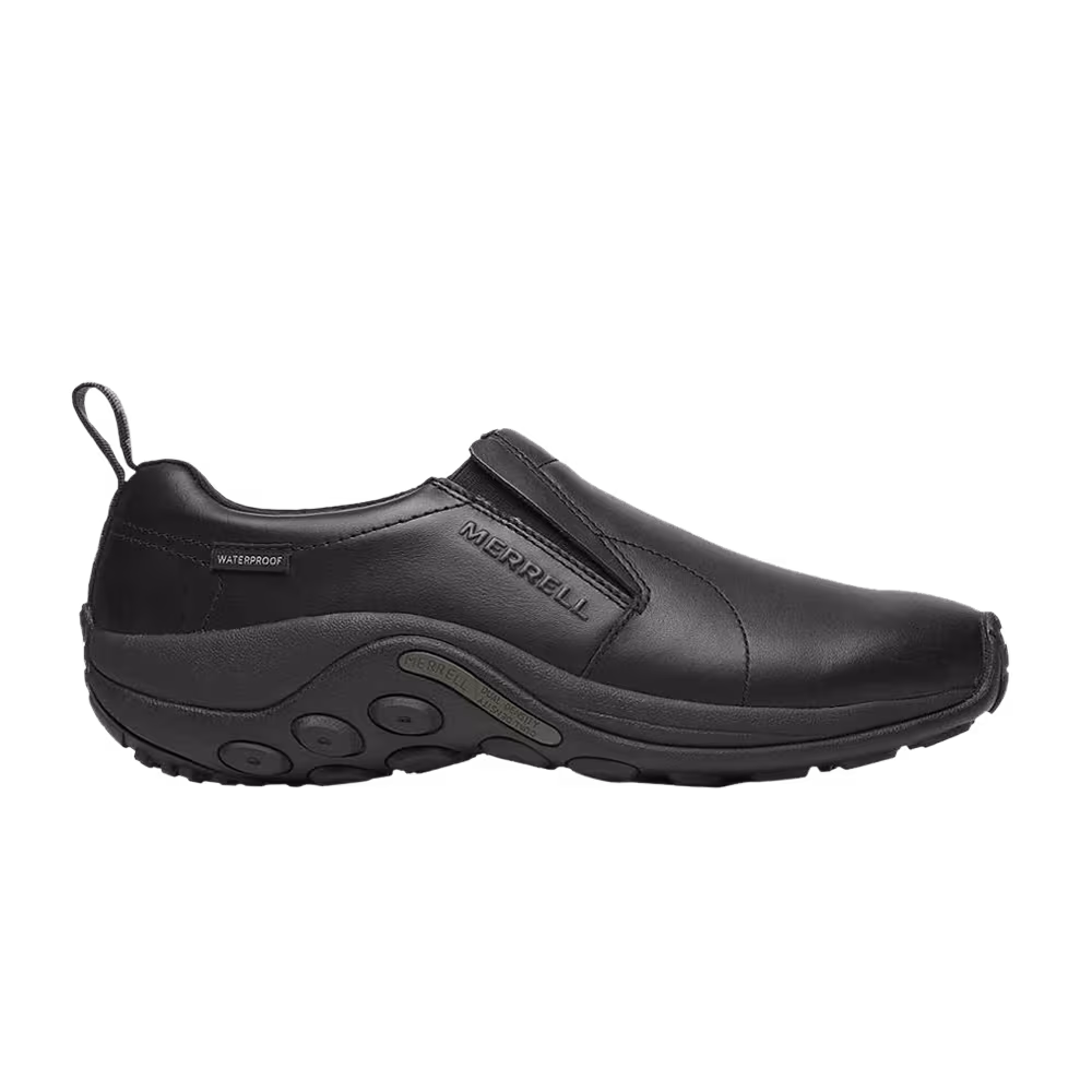 Merrell Jungle Moc Leather Waterproof Black