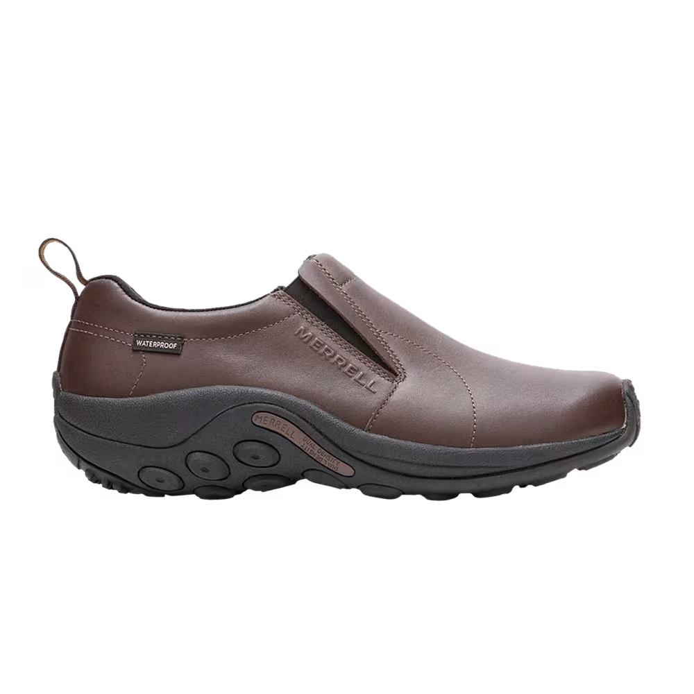 Merrell Jungle Moc Leather Waterproof Dark Brown