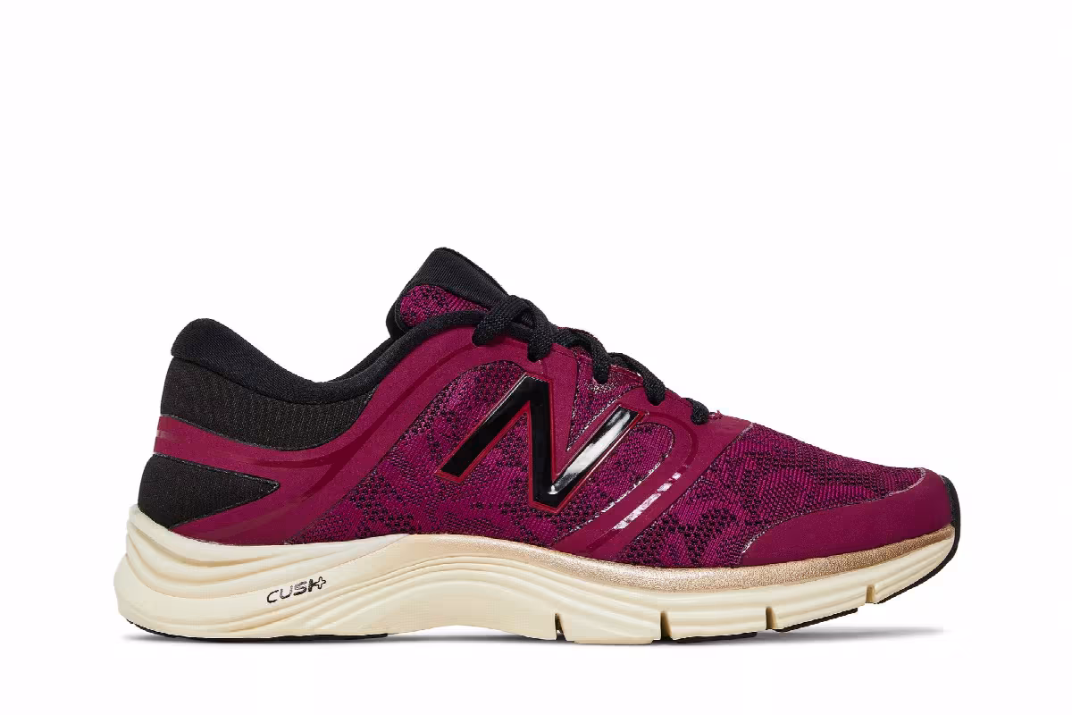 New Balance Women's 711v2 Lace Trainer Deep Jewel, view 2