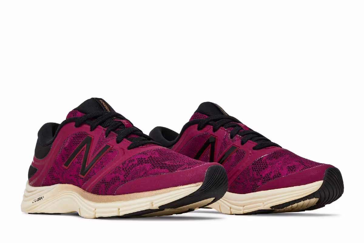 New Balance Women's 711v2 Lace Trainer Deep Jewel, view 9