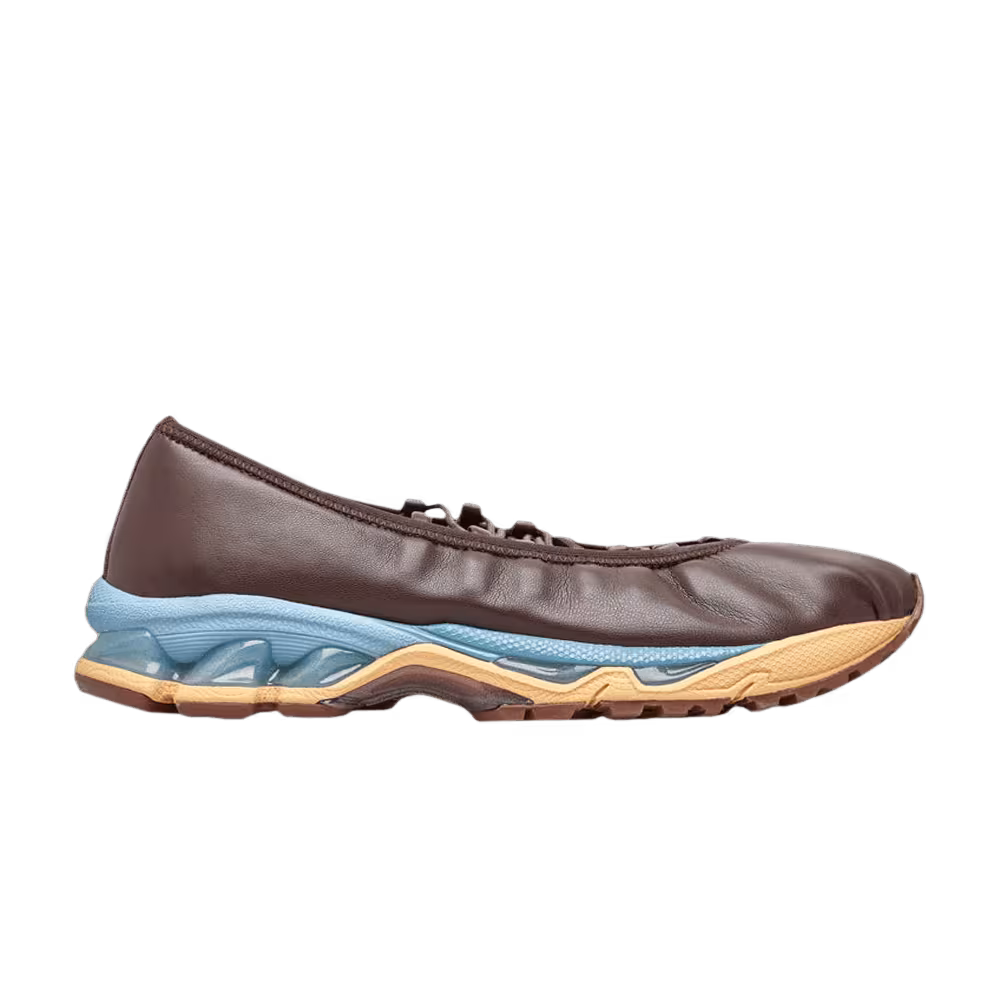 Kiko Kostadinov Women's Ballet Hybrid Lace Up Russet Brown