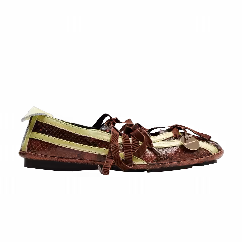 Kiko Kostadinov Wmns Lella Hybrid 'Brown Python Golden Lime'