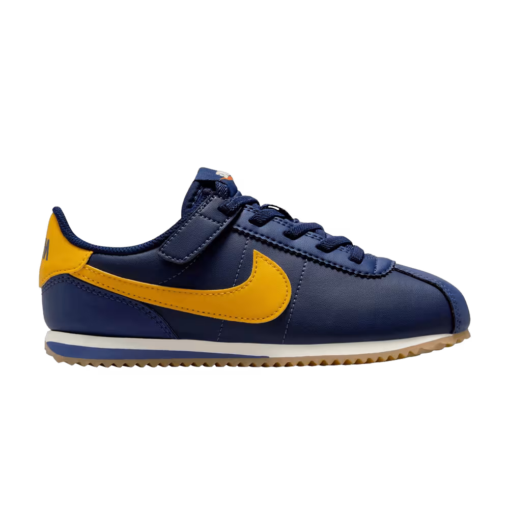 Nike Cortez EasyOn PS Midnight Navy University Gold