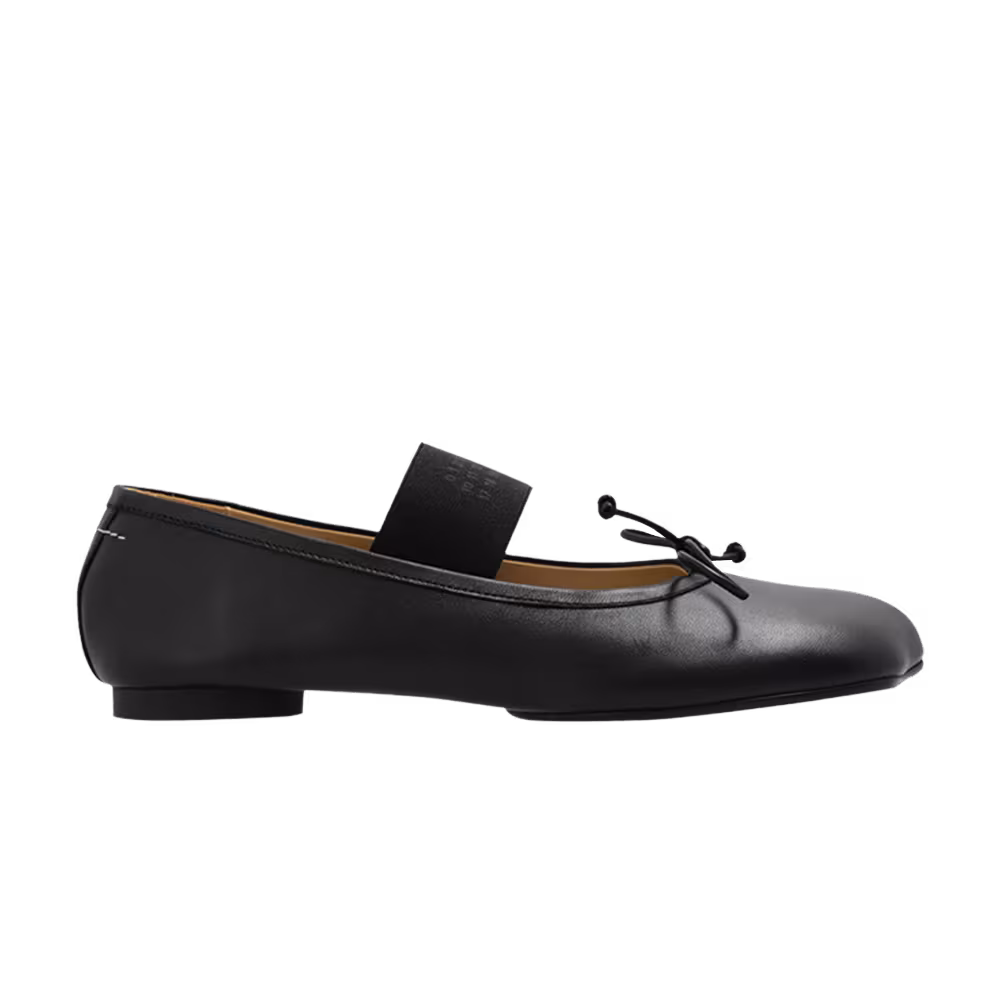 MM6 Maison Margiela Women's Anatomic Ballerinas Black