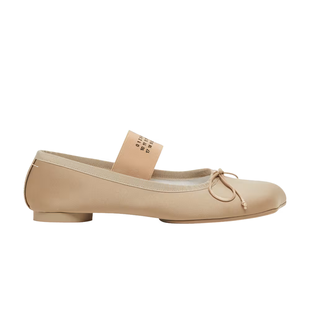 MM6 Maison Margiela Women's Anatomic Ballerinas Green