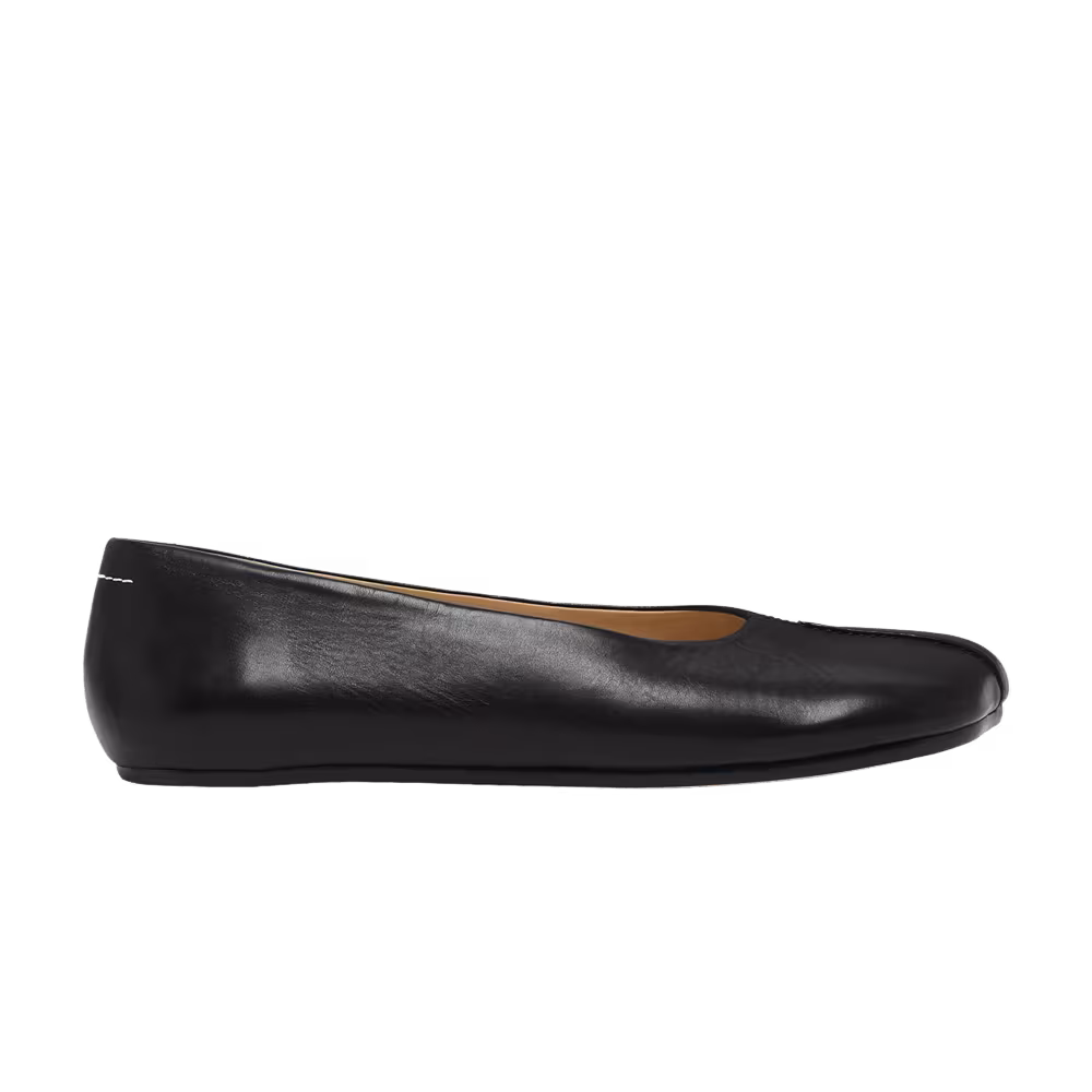 MM6 Maison Margiela Women's Ballerinas Flat Black