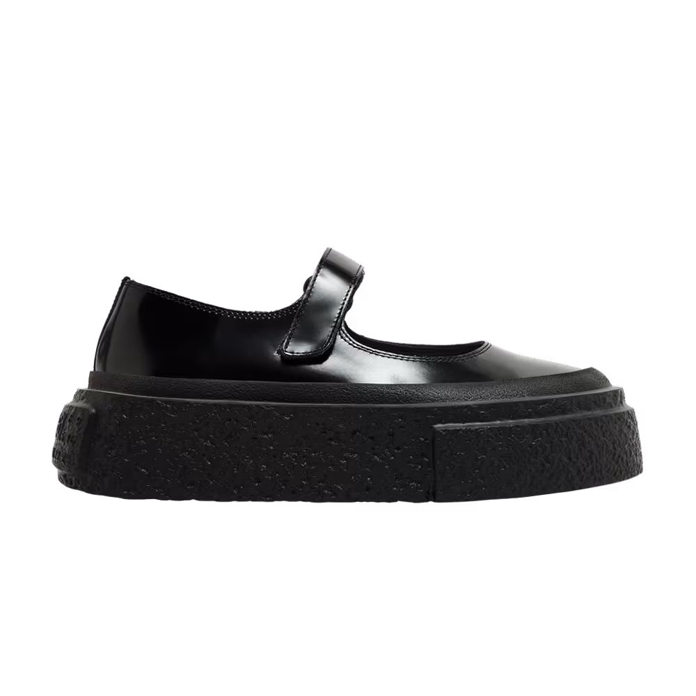 MM6 Maison Margiela Women's Platform Court Black