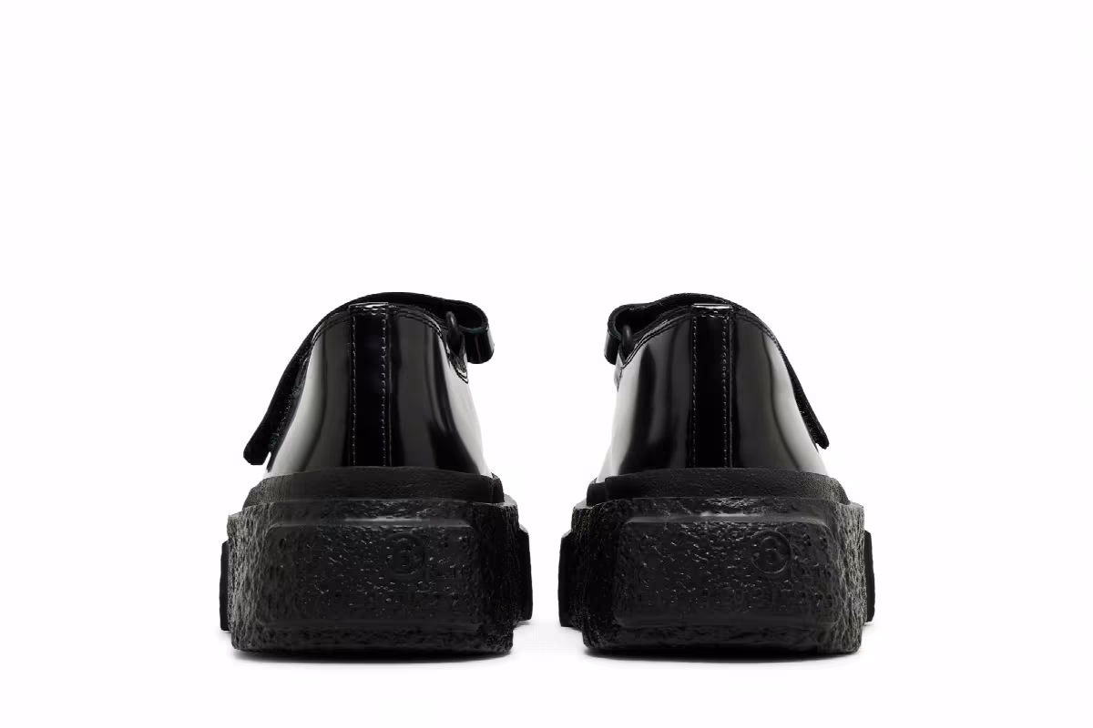 MM6 Maison Margiela Women's Platform Court Black, view 7