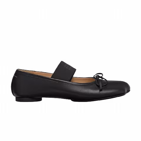 MM6 Maison Margiela Wmns Anatomic Ballerinas 'Black'