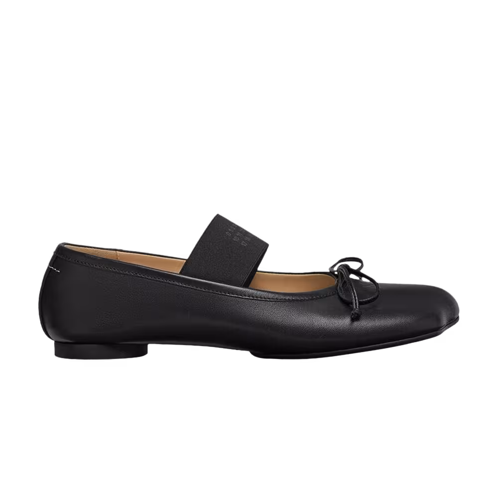 MM6 Maison Margiela Women's Anatomic Ballerinas Black