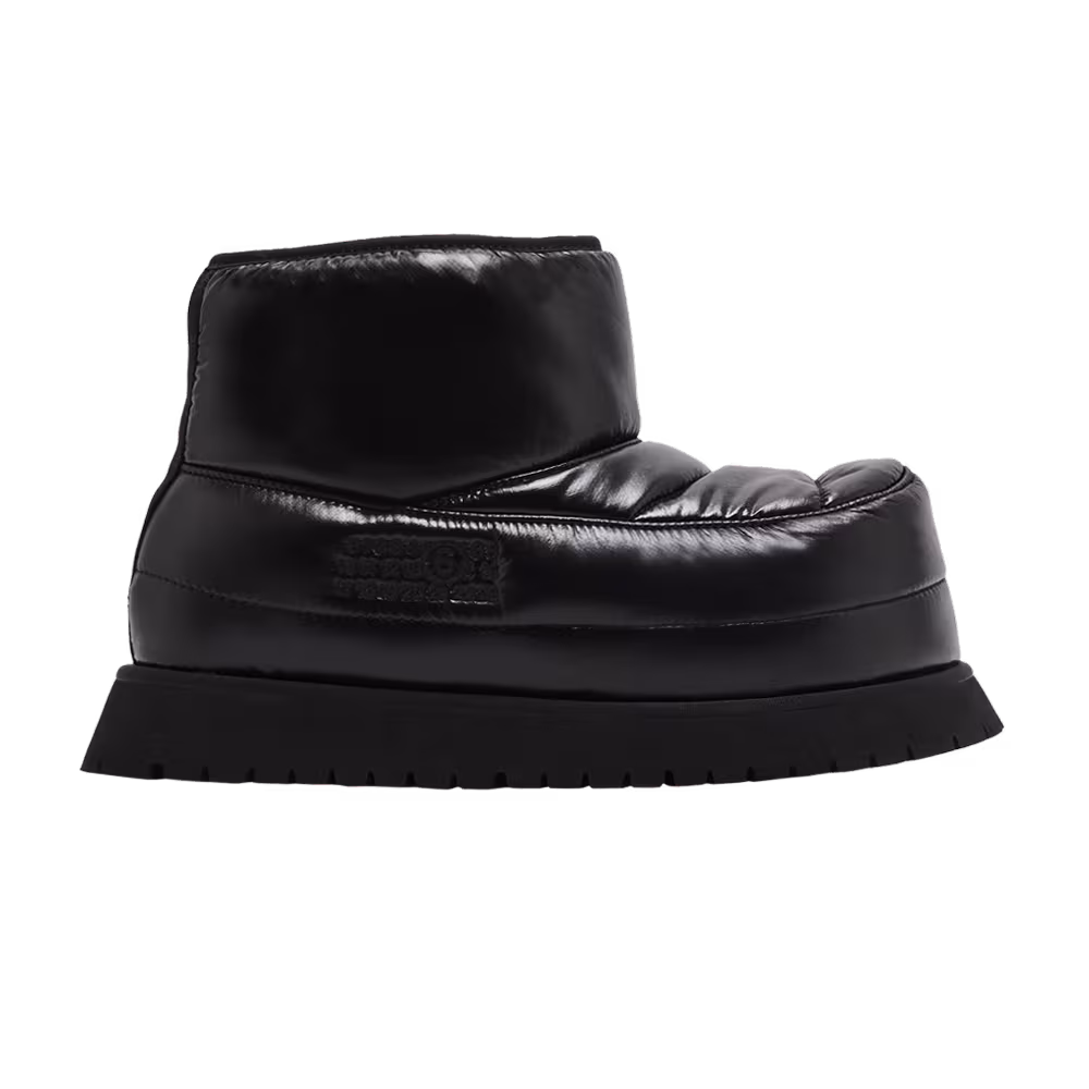 MM6 Maison Margiela Padded Ankle Boot Black