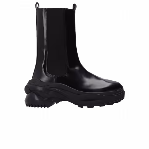MM6 Maison Margiela Wmns Slip-On Platform 'Black'